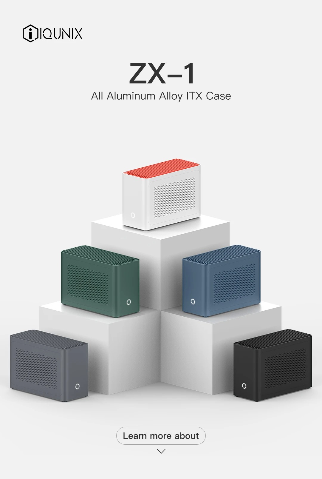 IQUNIX ZX-1 Aluminum Alloy Mini-ITX Case | ZHAO-X WORKS